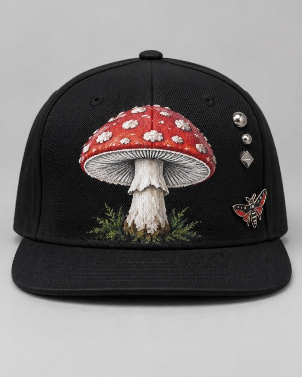 Hand Painted Shroom Cap